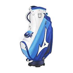 Mizuno Tour Staff Mid Cart Bag Blue/White/Light Blue