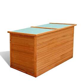 vidaXL Garden Storage Box 126x72x72 cm