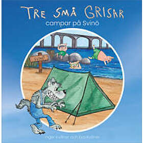 Tre små grisar campar på Svinö