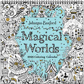Johanna Basford's 2026 Coloring Wall Calendar