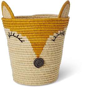 Rice Fox Basket Round