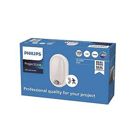 Philips Projectline Oval outdoor wall light with sensor 4000K 1400lm