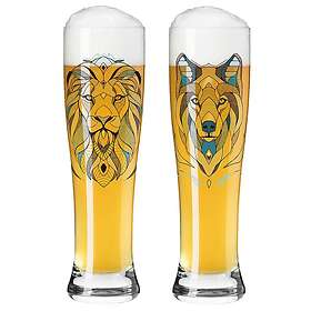 Ritzenhoff Brauchzeit Beer Glasses 2-pack, #27 & 28