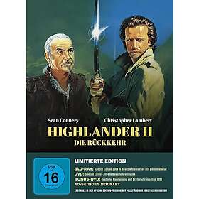 Highlander 2 Die Rückkehr Mediabook Limited Edition (Blu-ray+DVD)