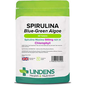 Lindens Spirulina 500mg 90 Tablets