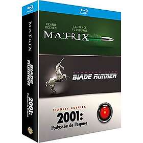 Coffret 3 Films : Matrix Blade Runner 2001 : L'odyssée De L'espace (Blu-Ray)