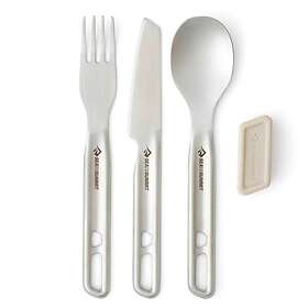 Sea to Summit Detour Stainless Steel Cutlery Set 3 Piece