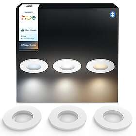 Philips Hue Adore Downlight for Bathroom 3-pack