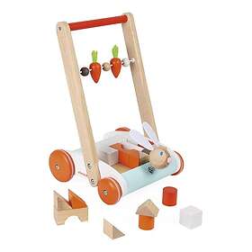 Janod Rabbit Push Cart 