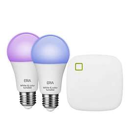 Adurosmart 2xE27 RGB + Bridge 2200-6500k ZigBee