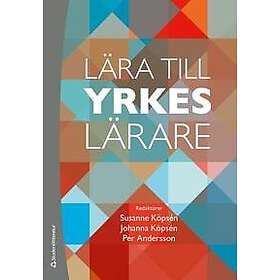 Lära till yrkeslärare
