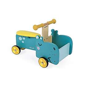 Janod Hippopotamus Wooden Ride-On
