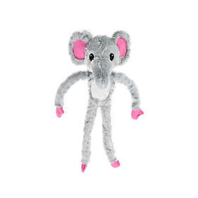 Dogman Dog toy Elephant with Rope Gray 65cm