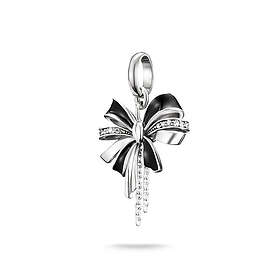 Thomas Sabo Charm Club Connect Black Bow Berlock CC1288-691-11