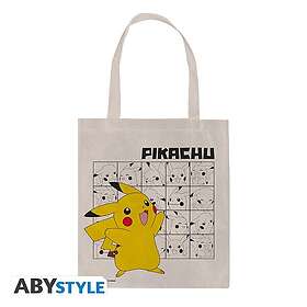 Abysse Tote Bag "Pikachu" Neutral Beige 37 x 42 cm