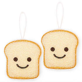 Kikkerland Toast Scrub Sponge