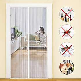 MYCARBON Moustiquaire Magnétique pour Porte Fenêtre Coulissante 140x240cm