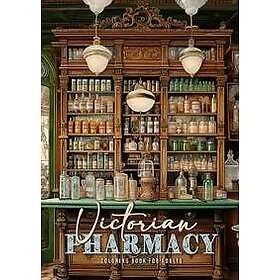 Victorian Pharmacy Coloring Book for Adults