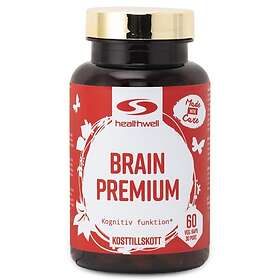 Healthwell Brain Premium 60 Veg Capsules