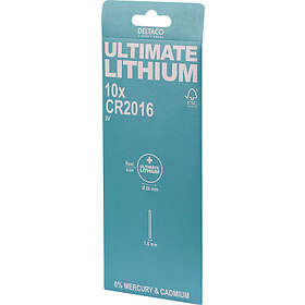 Deltaco CR2016 Lithium