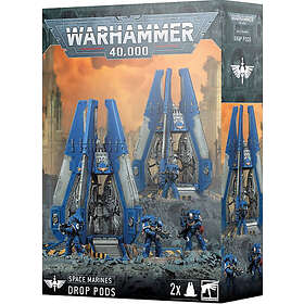 Games Workshop Warhammer 40K Space Marines Drop Pods