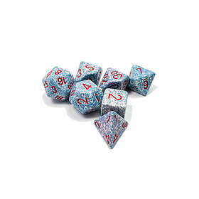 Chessex Gaming Dice Set 7 Speckled Air