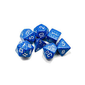 Chessex Gaming Dice Set 7 Speckled Water