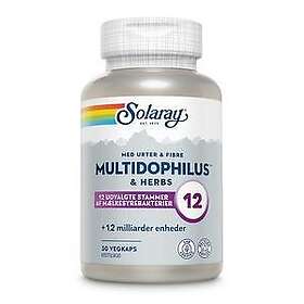 Solaray Multidophilus & Herbs 30 Capsules