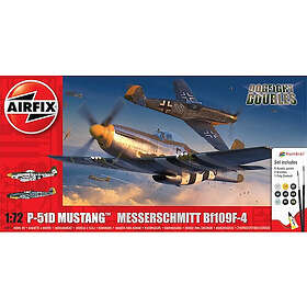 Airfix A50193 P-51D Mustang vs Bf109F-4 Dogfight Double 1:72