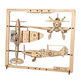 Ugears Fighter Aircraft 2,5D Puzzle*