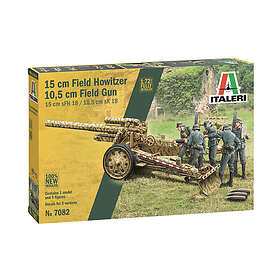 Italeri 1:72 15 cm Field Howitzer 10,5 cm Field Gun