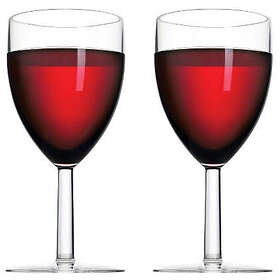 Vinglas i plast 300ml 2-pack