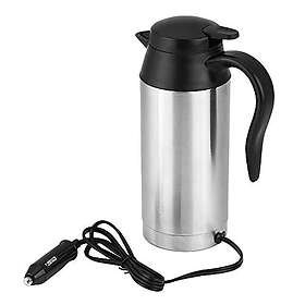 KIMISS Stainless Steel Electric Car Kettle 12 V 750 ml 