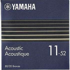 Yamaha 80/20 Bronze Acoustic Guitar Strings Custom Light 11-52