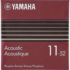 Yamaha Phosphor Bronze Acoustic Guitar Strings Custom Light 11-52