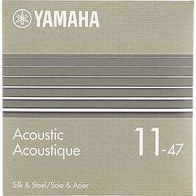 Yamaha Silk & Steel Acoustic Guitar Strings Compound Light 11-47