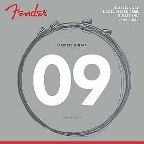 Fender Classic Core Nickel-Plated Steel Bullet End 009-042