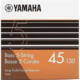 Yamaha Nickel Bass Guitar Strings 5-String Long Scale 45-130