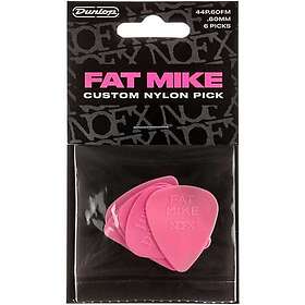 Jim Dunlop Fat Mike Standard 44P.060FM Plektrum 6-pack