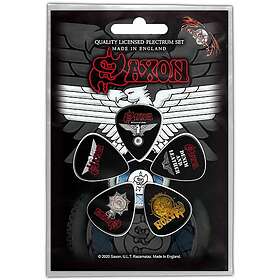 Saxon: Plectrum Pack/Wheels Of Steel