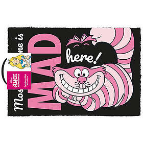 Disney: Alice in Wonderland Were All Mad Here Door Mat