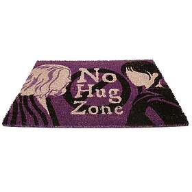 Wednesday: No Hug Zone Doormat
