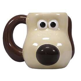 Half Moon Bay Wallace and Gromit: (Gromit) Shaped Mini Mug