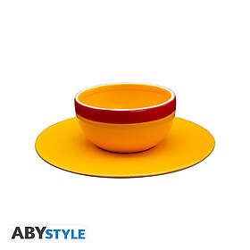 ONE PIECE Skål og underkop Straw Hat Krus