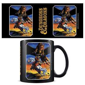 Dungeons & Dragons: (Dragon Slayer) Black Mug