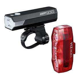 Cateye Ampp Viz300 Light Set