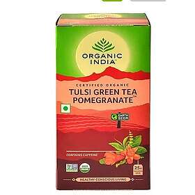 Organic India Tulsi Pomegranate Green Tea