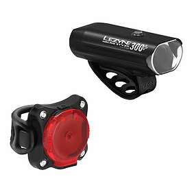 Lezyne Micro Drive 300+ Stvzo Zecto Drive Stvzo Light Set