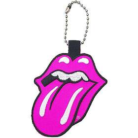 The Rolling Stones: Keychain/Classic Tongue (Pink) (Patch)