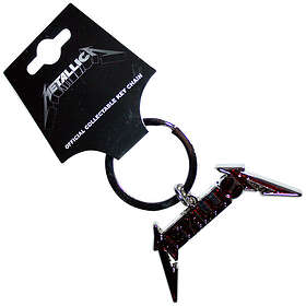 Metallica: Keychain/Bright Red Logo